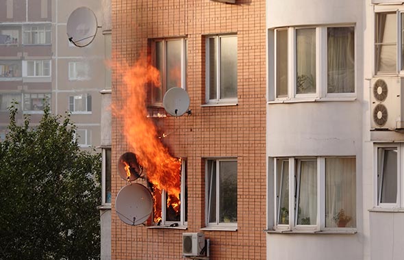 Brandschaden & Wasserschadensanierung nach einem Wohnungsbrand